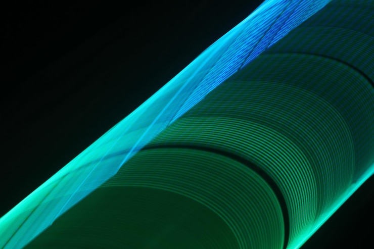 Photo light travels at a constant speed delivering precise messages and instructions