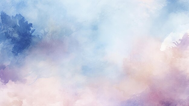 가운 수채화 추상적인 배경 부드러운 그라디언트 파스텔 부드러운 색상 분홍색 색과 파란색 빈 그림 그림