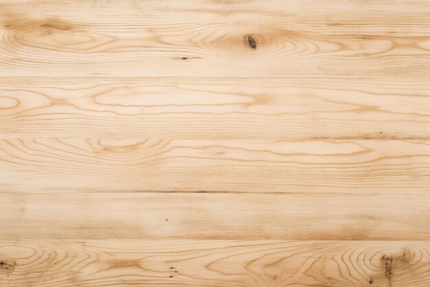 Premium AI Image | Light wood background rustic table texture top view