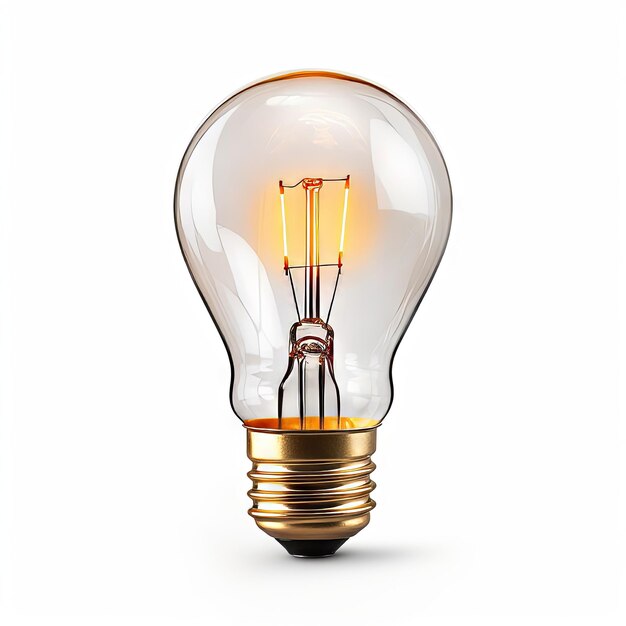 Lightbulb isolated on White Background