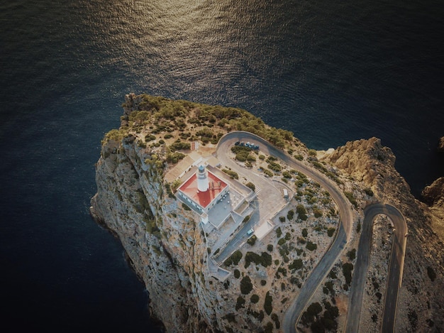 lighthouse of cap formentor in mallorca