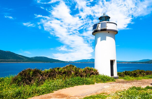 Lighthouse on the coast