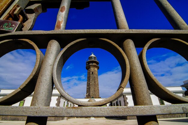 Lighthouse at the Western Place of the Canary Islands Faro de Orchilla point of the prime meridian until 1894