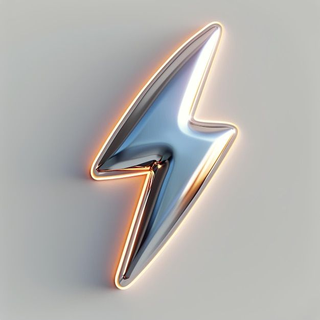 Lightning 3D Icon