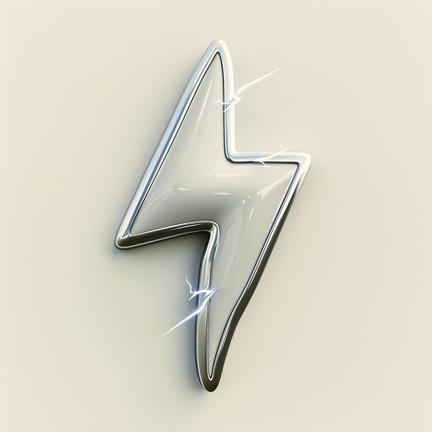 Lightning 3D Icon