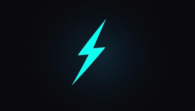 Lightning Icon Vector for Web and Mobile App