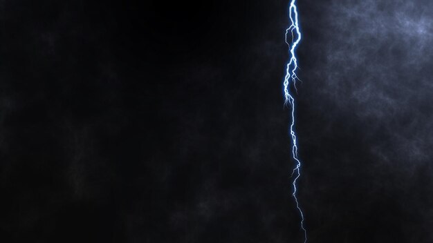 Lightning in the night sky Lightning during a summer storm