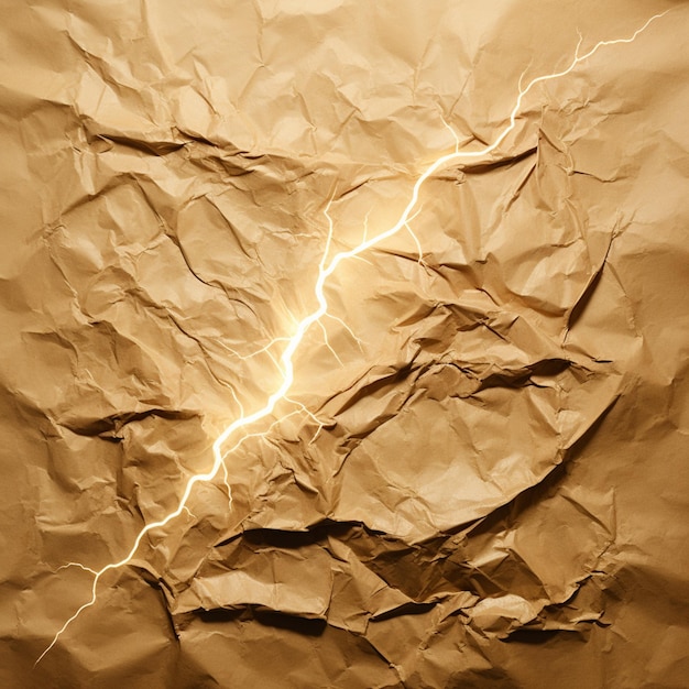 Photo lightning on paper