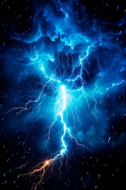 lightning and thunder background image