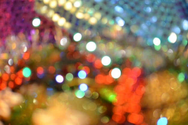 Foto luci sfocate bokeh