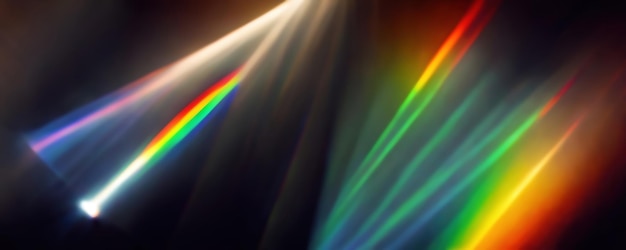 Lights flare reflection digital space banner