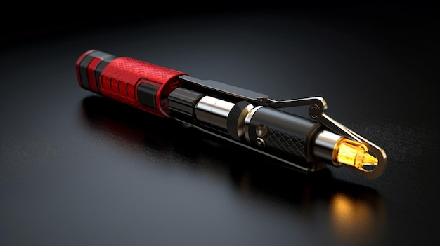 lightsaber HD 8K behang Stock Fotografische afbeelding