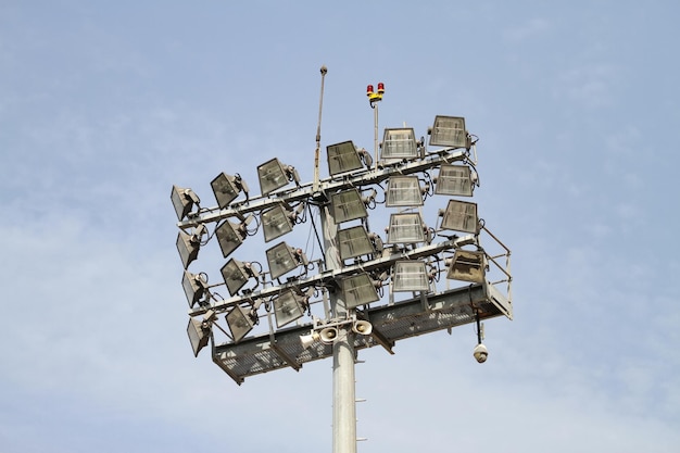 Ligtingapparatuur in Stadion