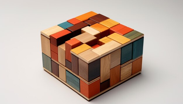 おもちゃの方形のボックス