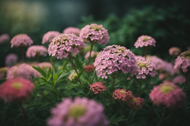 Lila boom schoonheid geurige bloemen in tinten van paars