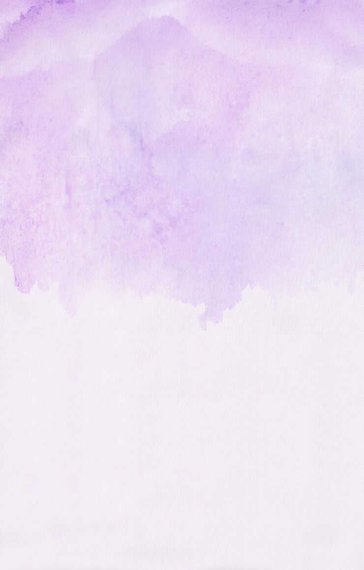 Photo lilac abstract watercolor background.  paint spot on paper.