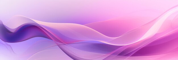 lilac background with wavesbanner