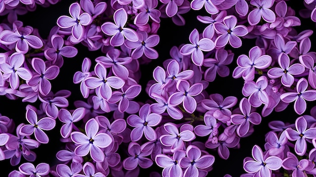 Lilac flower pattern background flower background texture