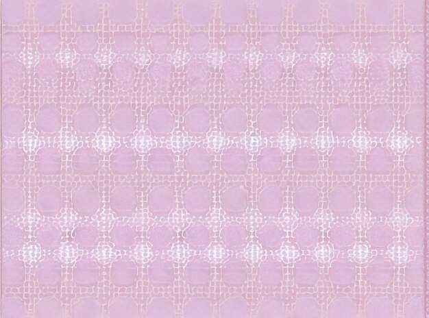 Lilac Grunge Texture Design with Old Geometric Patterns