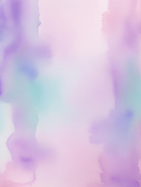 Lilac serenity abstract watercolor background