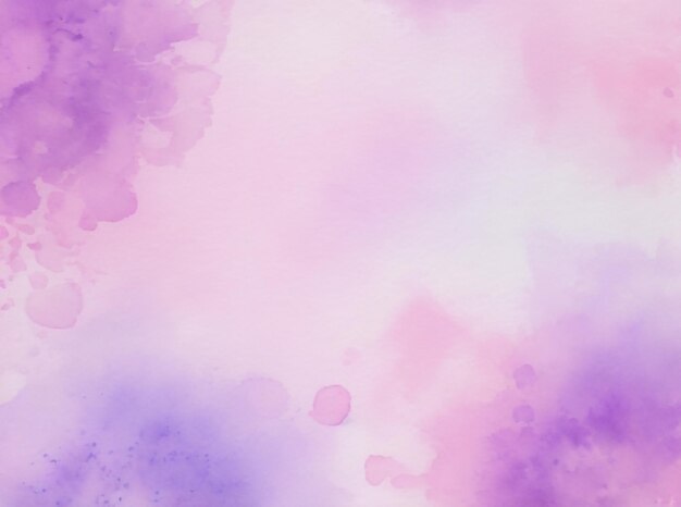 Lilac Serenity Abstract Watercolor Background