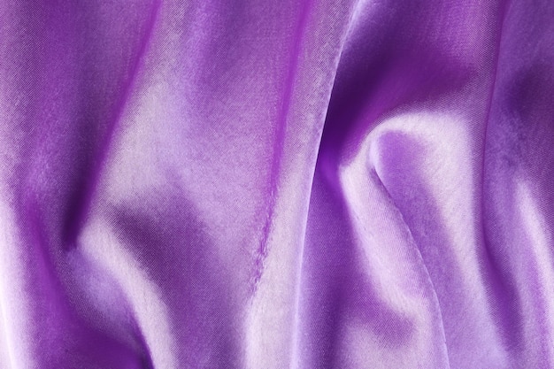 Lilac silk texture closeup