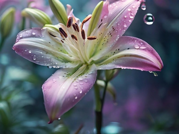 lily flower for spring day