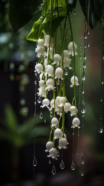 Lily of the valley flowers wallpaper