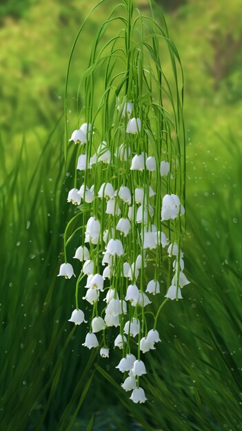 Lily of the valley flowers wallpaper