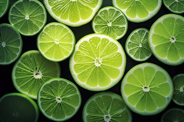 Lime background natural texture pattern Generative AI