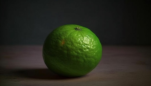 lime on a black background lime on black