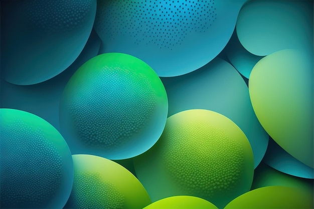 Lime and Cyan Wallpaper generative ai