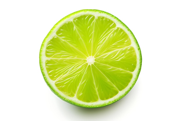 lime Fruit isolated on white background