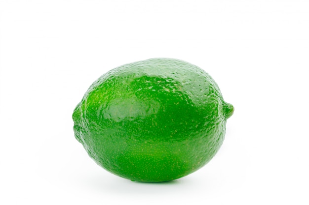 Foto lime geïsoleerd