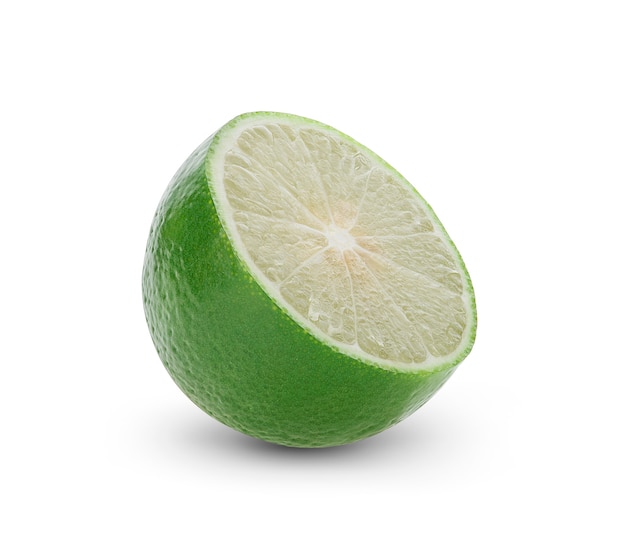 Lime isolated on white background