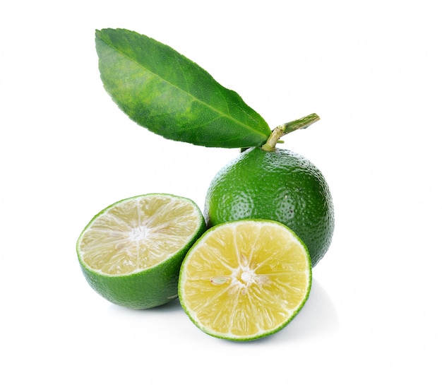 Lime and leaves