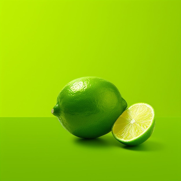 lime Minimalist wallpaper high quality 4k hdr