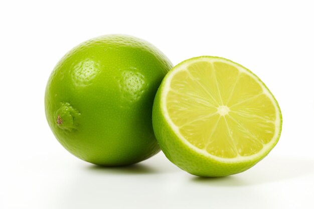 Lime rickey with white background high quality ultra