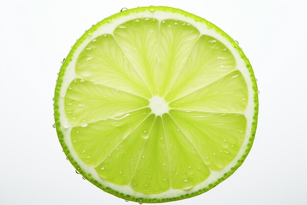 Lime rickey with white background high quality ultra