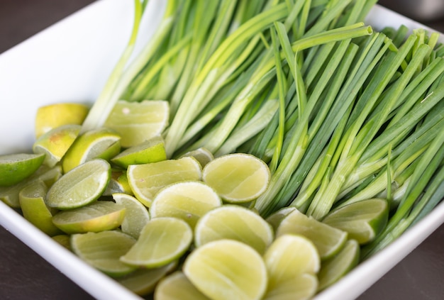 Lime and Spring Onion 