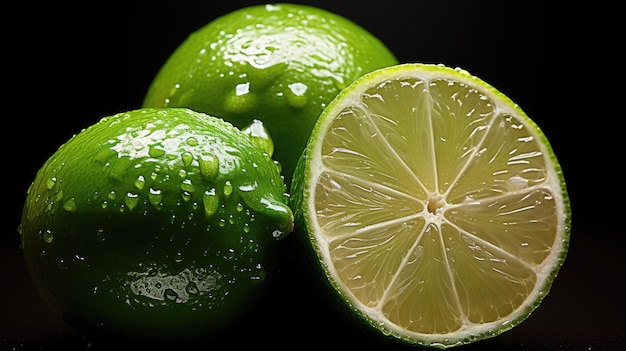 limes HD 8K wallpaper Stock Photographic Image