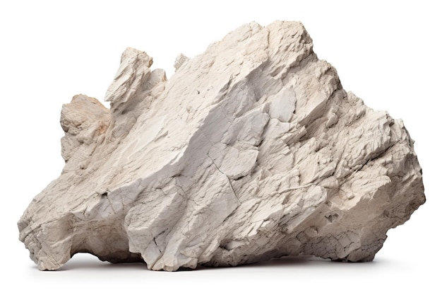 limestone isolated on white background