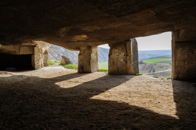 Limestone mines, Old Orhei, Moldova