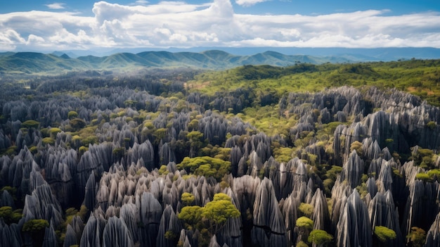 Limestone Pinnacles of Tsingy de Bemaraha Madagascar