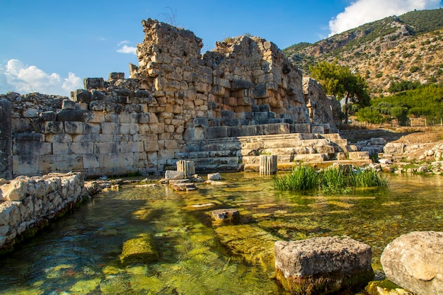Limyra is een historische oude stad gelegen in het Finike district van Antalya Turkije