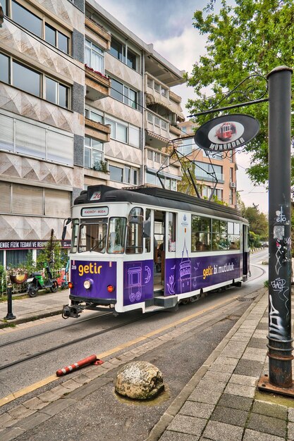 Photo line 20 tram kadikoy moda istanbul turkiye