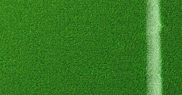 Photo line from a football playing field, background texture
