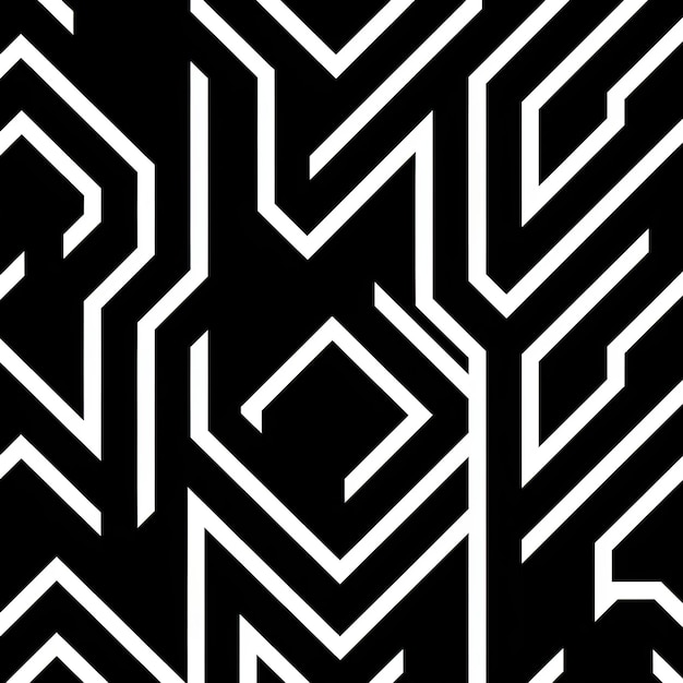 line pattern 2d black and white Texture background