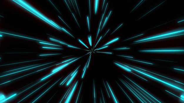 線の形ネオンブルーとレッドライトダークストリークsimplecyber未来的なスピードズームモーショングラフィック背景ビームブラーflareabstractライトファストナイトbackgroundmodernグローカラーマジックイラスト