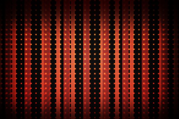 Linear pattern in black and red